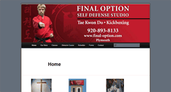 Desktop Screenshot of final-option.com