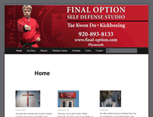 Tablet Screenshot of final-option.com